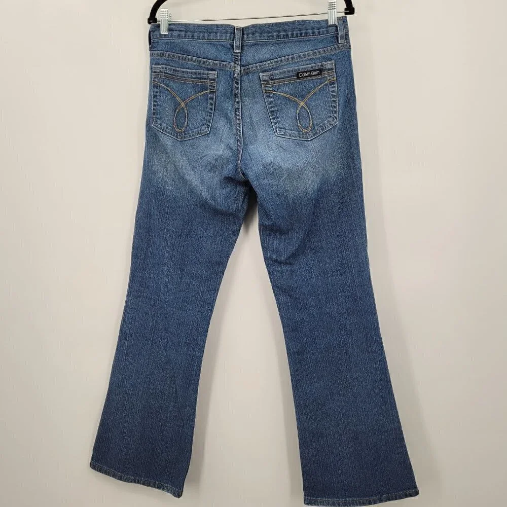 Calvin Klein Fit Flare Medium Wash Jeans